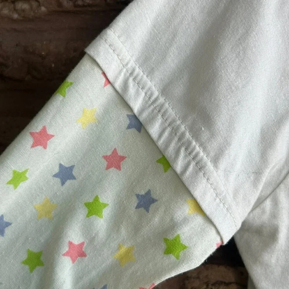 Vintage 80s Peanuts Snoopy Layered Star T shirt - Picture 4 of 5